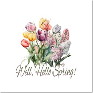 Hello Spring! Posters and Art